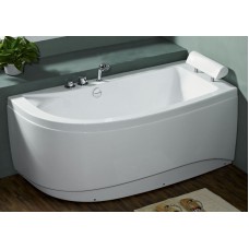 Akrilinė vonia B1680 dešininė be masažų (simple) 160x80cm