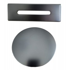 Detalė vonios sifono apdailos Gun Grey