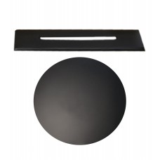 Detalė vonios sifono apdailos Mat black