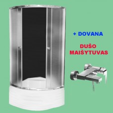 IŠPARDAVIMAS! Dušo kabina 809 fabric DOVANA dušo maišytuvas A1303