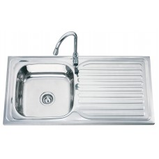 Nerūdijančio plieno plautuvė D10050A 1000x500 dešinė