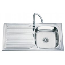 Nerūdijančio plieno plautuvė D10060A 1000x600 kairė