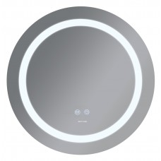 Veidrodis 45628 LED išmanus su funkcija nuo rasojimo, laikrodžiu ir termometru