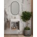 Vonios kambario spintelė su praustuvu Piccolo PC-60 pilka pakabinama