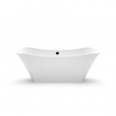 Akmens masės vonia Aura Lante 1 balta, 172x78 cm, be persipylimo