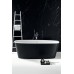 Akrilo vonia Ideal Standard Dea, 170x75, laisvai pastatoma, balta matinė/juoda matinė