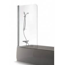 Berėmė sienelė voniai Brasta Glass, Maja 80x150, skaidrus stiklas