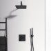 Įmontuojamo vonios maišytuvo virštinkinė dalis Ideal Standard, Ceratherm C100 voniai ir dušui, Silk Black matinė juoda