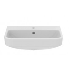 Pakabinamas praustuvas IDEAL STANDARD, I,LIFE 550x380x180 mm, baltas, su skyle maišytuvui ir perpylimu Pakabinamas praustuvas IDEAL STANDARD, I,LIFE 550x380x180 mm, baltas, su skyle maišytuvui ir perpylimu