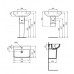 Pakabinamas praustuvas IDEAL STANDARD, I,LIFE 550x380x180 mm, baltas, su skyle maišytuvui ir perpylimu Pakabinamas praustuvas IDEAL STANDARD, I,LIFE 550x380x180 mm, baltas, su skyle maišytuvui ir perpylimu