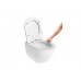 Pakabinamas WC Ravak Chrome AquaSpin, su sūkurio technologija, baltas, su Soft-Close dangčiu
