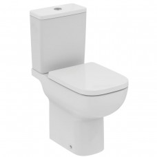 Pastatomas WC Ideal Standard i.life A RimsLS+, paaukštintas, su bakeliu ir lėtai nusileidžiančiu dangčiu