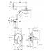 Potinkinis dušo komplektas Grohe, Eurosmart Cosmopolitan Perfect Tempesta 210