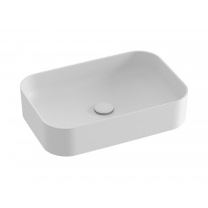 Praustuvas Ravak Ceramic Slim R 55, baltas matinis Praustuvas Ravak Ceramic Slim R 55, baltas matinis
