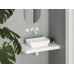 Praustuvas Ravak Uni 50 R Slim, baltas matinis