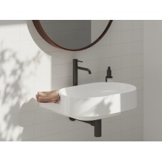 Praustuvo maišytuvas Ravak Espirit, 252 mm, ES 014.20GB Black Matt