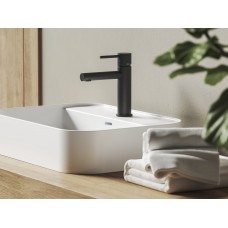 Praustuvo maišytuvas Ravak Nox 190 mm, NX 014.20BLM be dugno vožtuvo, matinės juodos