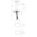 Praustuvo maišytuvas Ravak Spring, 315 mm, juodas matinis, SG 015.20BLM, be dugno vožtuvo Praustuvo maišytuvas Ravak Spring, 315 mm, juodas matinis, SG 015.20BLM, be dugno vožtuvo