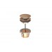 Praustuvo sifono vožtuvas Ravak Click-Clack, Rose Gold Brushed