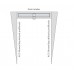 Profiliuotis ACO ShowerStep, juoda, 990/15/30 mm, dešininis