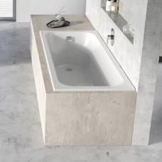 Stačiakampė vonia Ravak Chrome Slim, 180x80 sniego baltumo