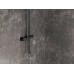 Stacionari dušo sistema Ravak 10° Free, netermostatinė, TD F 091.20/150 su termostatiniu maišytuvu ir dušo komplektu, juoda
