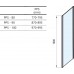Stacionari sienelė Ravak Pivot, PPS-100, blizgi+stiklas Transparent Stacionari sienelė Ravak Pivot, PPS-100, blizgi+stiklas Transparent