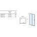Stumdomos dušo durys Ravak Blix II NBLDP2, 120, matinė balta+stiklas Transparent