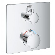 Virštinkinė dalis termostatinio dušo maišytuvo GROHE Grohtherm, chromas