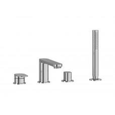 Vonios krašto maišytuvas Ravak Chrome II, CR II 026.00CR, 4 dalių, chromas