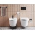 WC klavišas Ravak, Uni Slim juodas