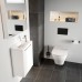 WC popieriaus laikiklis Ravak 10°, TD 400.20, juodas