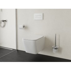 WC Ravak Natural RimOff set, baltas su Soft-Close dangčiu