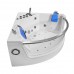 Masažinė vonia AMO-0053Bl Blue 140x140 cm.